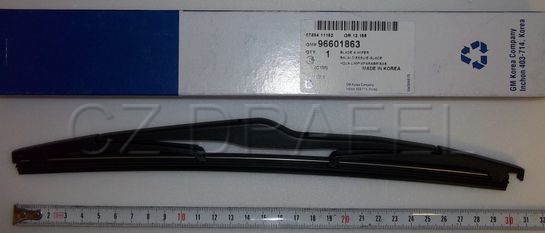 stírátko zadní 310mm SPARK M200, originál GM