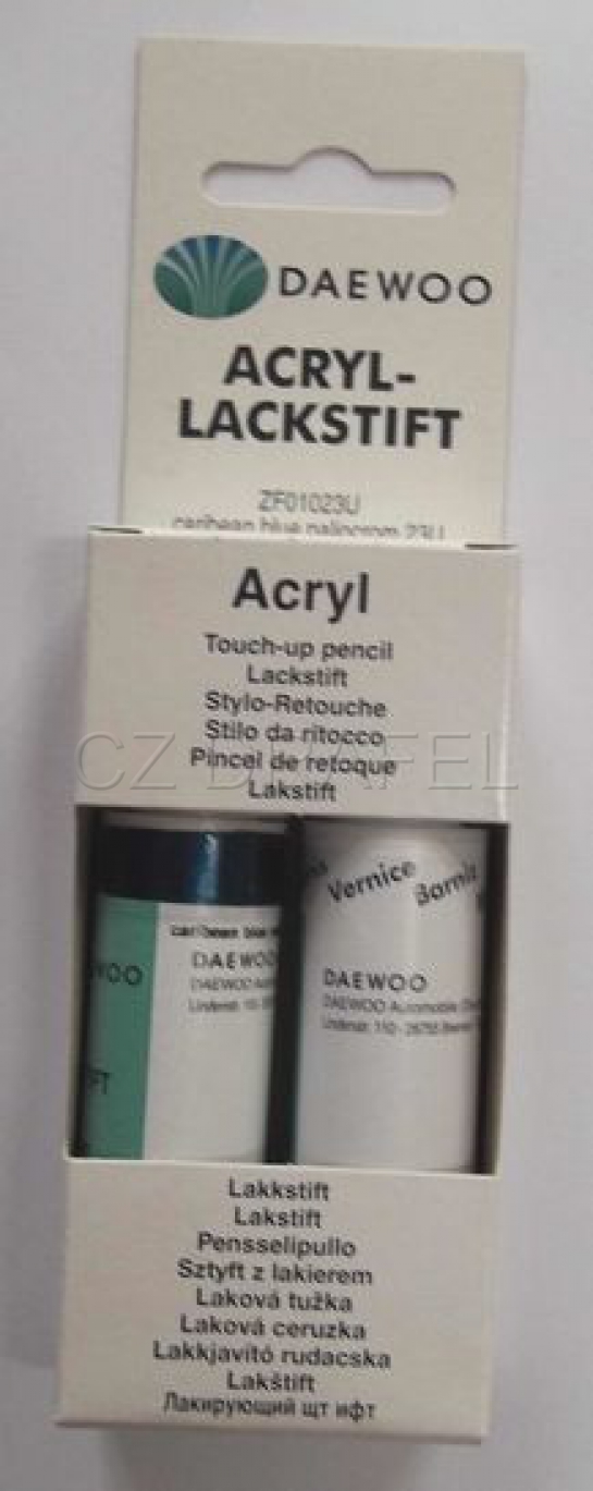 tužka laková set 2x (12ml), barva CARIBEAN BLUE PALIOCROM  (23U), lak AKRYL (výprodej)