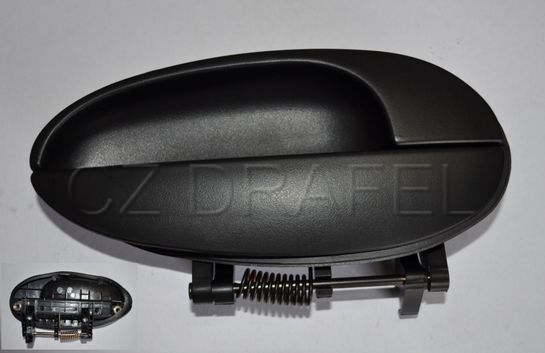 klika PZ dveří vnější MATIZ(ČERNÁ)