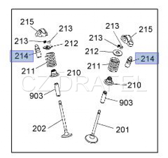 hydraulické zdvihátko ventilů (originál GM)