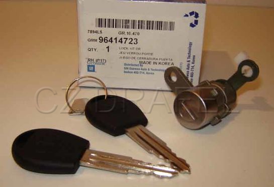 vložka s klíčem pravé přední dveře KALOS (049517-)