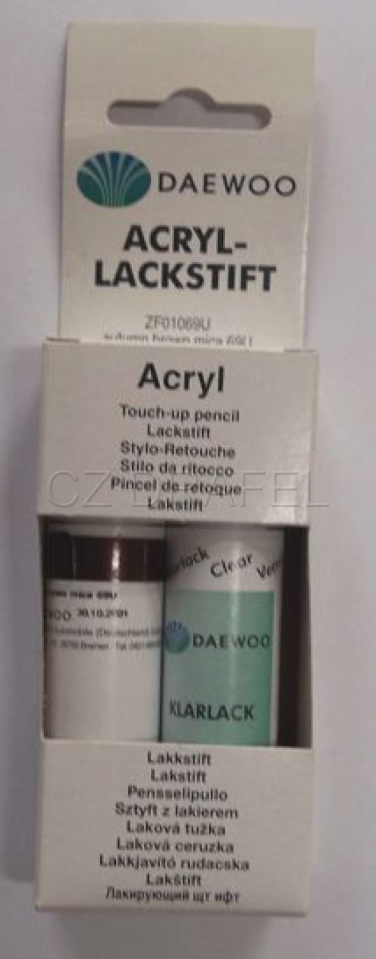 tužka laková set 2x (12ml), barva AUTUMN BROWN MICA (69U), lak AKRYL (výprodej)