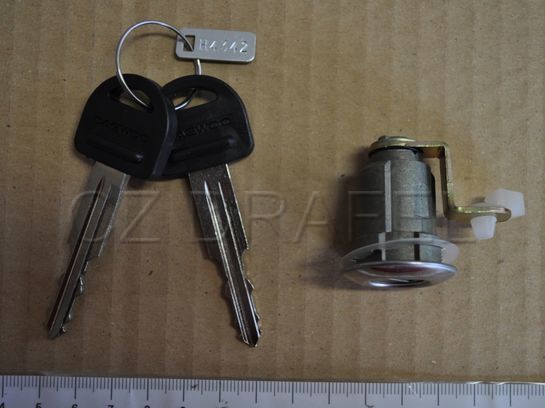 vložka zámku s klíčem (2ks) pravé přední dveře TICO, originál GM ! (AKCE do vyprodání zásob)