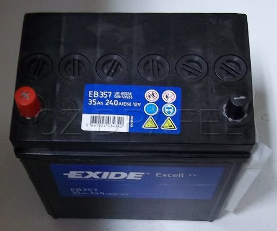 autobaterie MATIZ  (EXIDE 12V 35Ah) (neposíláme)