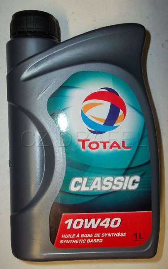 olej polo syntetika 10W40 TOTAL (1 litr)