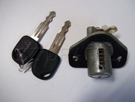 vložka a 2x klíč víka zavazadlového prostoru 5HB, NUBIRA J100/J150,originál GM ! (AKCE do vyprodání