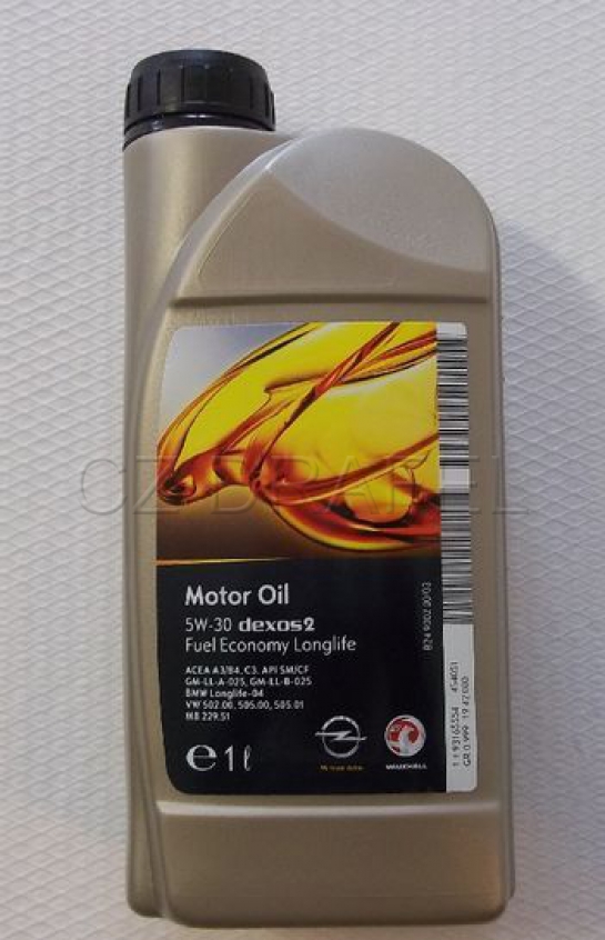 olej 5W-30 dexos2 LONGLIFE GM 1 litr